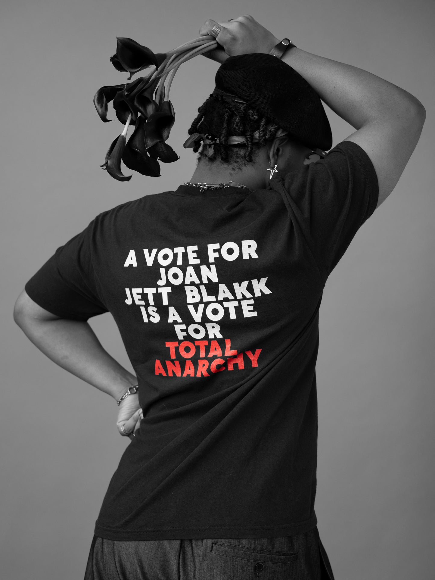 X JOAN JETT BLAKK FUNDRAISER SHORT-SLEEVE T-SHIRT