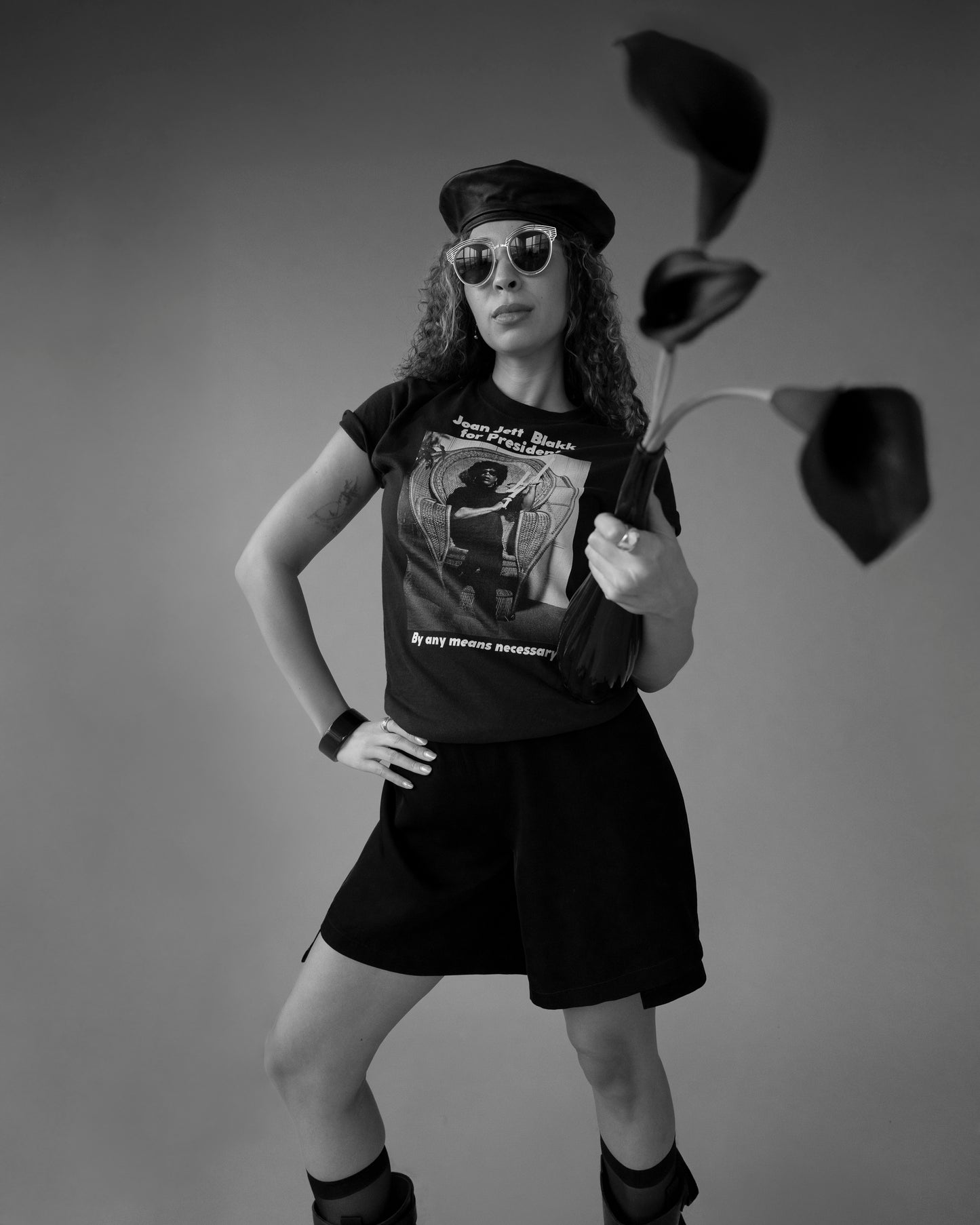 X JOAN JETT BLAKK FUNDRAISER SHORT-SLEEVE T-SHIRT