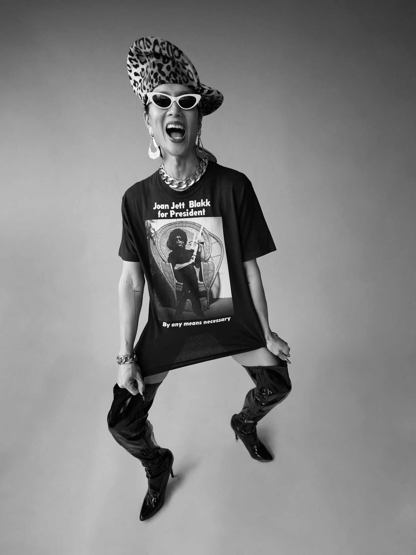 X JOAN JETT BLAKK FUNDRAISER SHORT-SLEEVE T-SHIRT